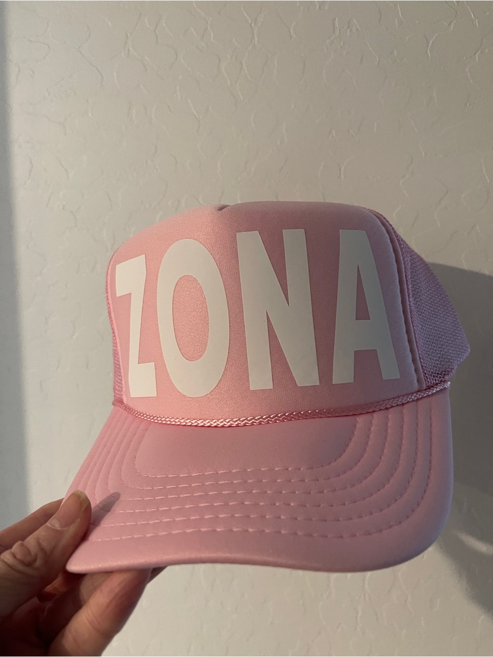ZONA Pink Trucker Hat